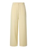 Product image thumbnail - PCKAMIL WIDE-LEG TROUSERS, French Vanilla | 6