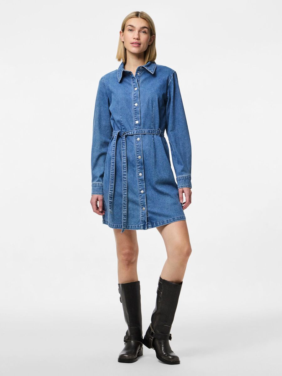 Carousel image - VESTIDO VAQUERO, Light Blue Denim | 3