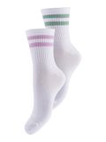 Pieces 2ER-PACK SOCKEN, Bright White, highres - 17117294_BrightWhite_884133_001.jpg