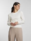 Pieces PCKIERA LONG SLEEVED TOP, Cloud Dancer, highres - 17137504_CloudDancer_003.jpg