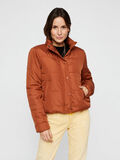 Pieces HIGH-NECK PUFFER JACKET, Mocha Bisque, highres - 17102693_MochaBisque_003.jpg