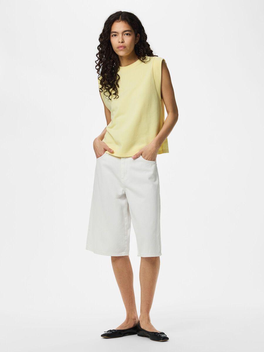 Product carousel image - PCCHILLI SUMMER  TOP, French Vanilla | 1