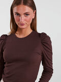 Pieces PCANNA LONG SLEEVED BLOUSE, Chicory Coffee, highres - 17111987_ChicoryCoffee_006.jpg