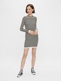 Pieces PCCRISTA RIBBED KNITTED DRESS, Black, highres - 17115048_Black_870175_005.jpg