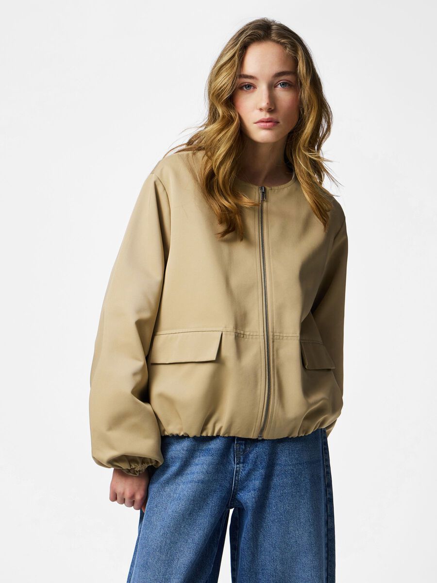 Product carousel image 1 PCBERIT BALLONG BOMBERJACKA, Travertine