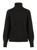 Pieces PCCAVA KNITTED PULLOVER, Black, highres - 17114704_Black_001.jpg