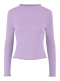 Pieces PCTULLE PETITE LONG SLEEVED TOP, Orchid Bloom, highres - 17117802_OrchidBloom_001.jpg