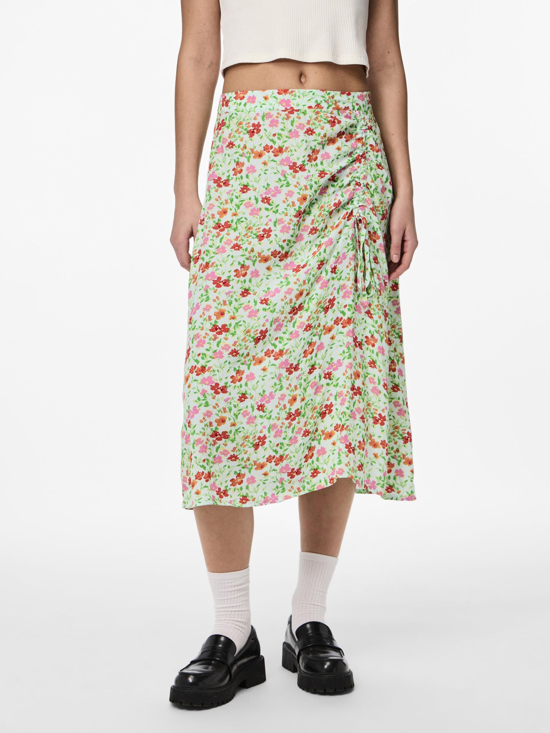 Green midi skirt 60 top