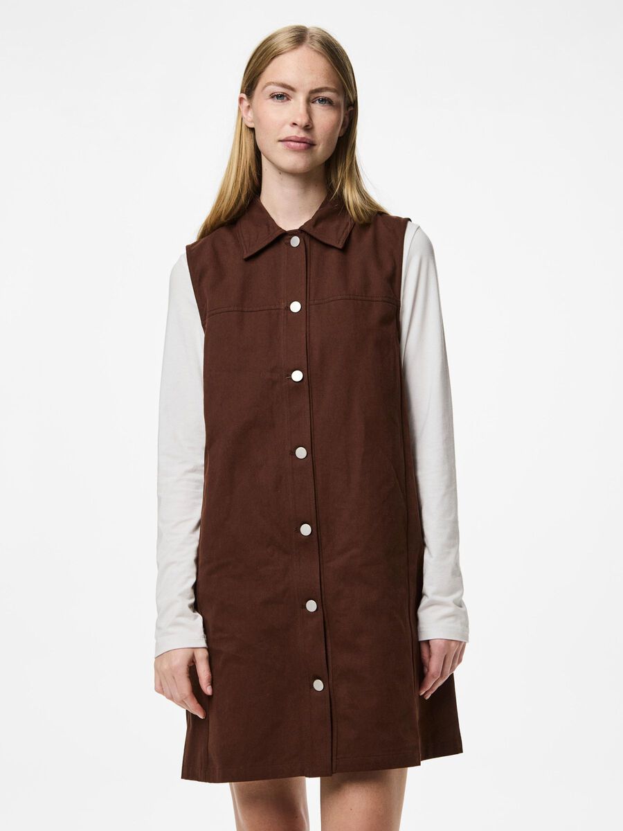 Pieces PCNYNNE SLEEVELESS DRESS, Chicory Coffee, highres - 17159608_ChicoryCoffee_003.jpg