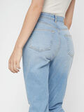 Pieces PCLEAH HW MOM-JEANS, Light Blue Denim, highres - 17102715_LightBlueDenim_007.jpg