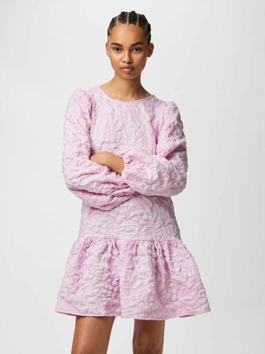 Product carousel image - PCGRETCHEN MINI DRESS, Pink Tulle | 1