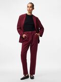 Product image thumbnail - PCKAMIL ANKLE TROUSERS, Tawny Port | 5