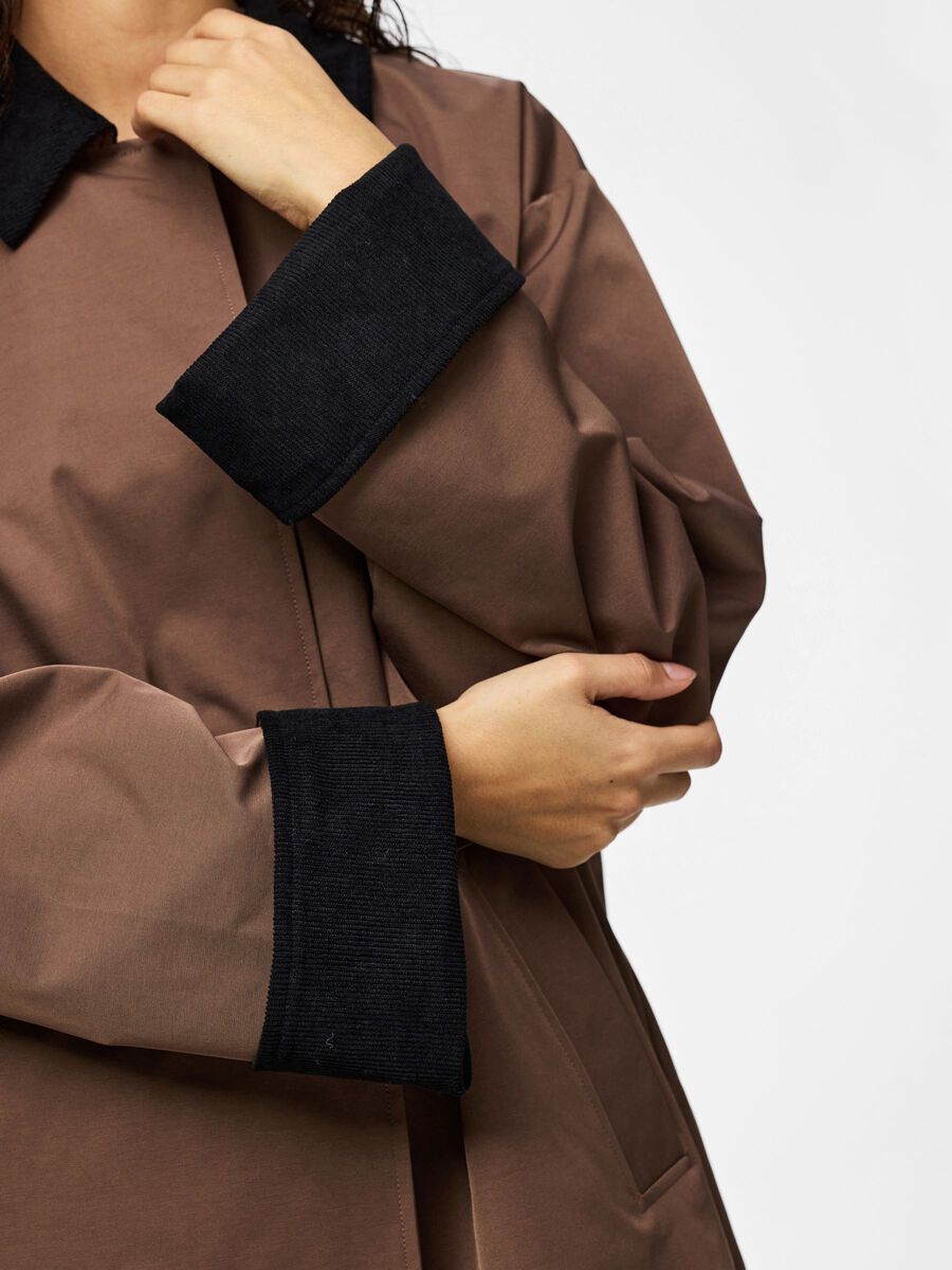 Carousel image - PCJORMA LANG JAKKE, Coffee Quartz | 4