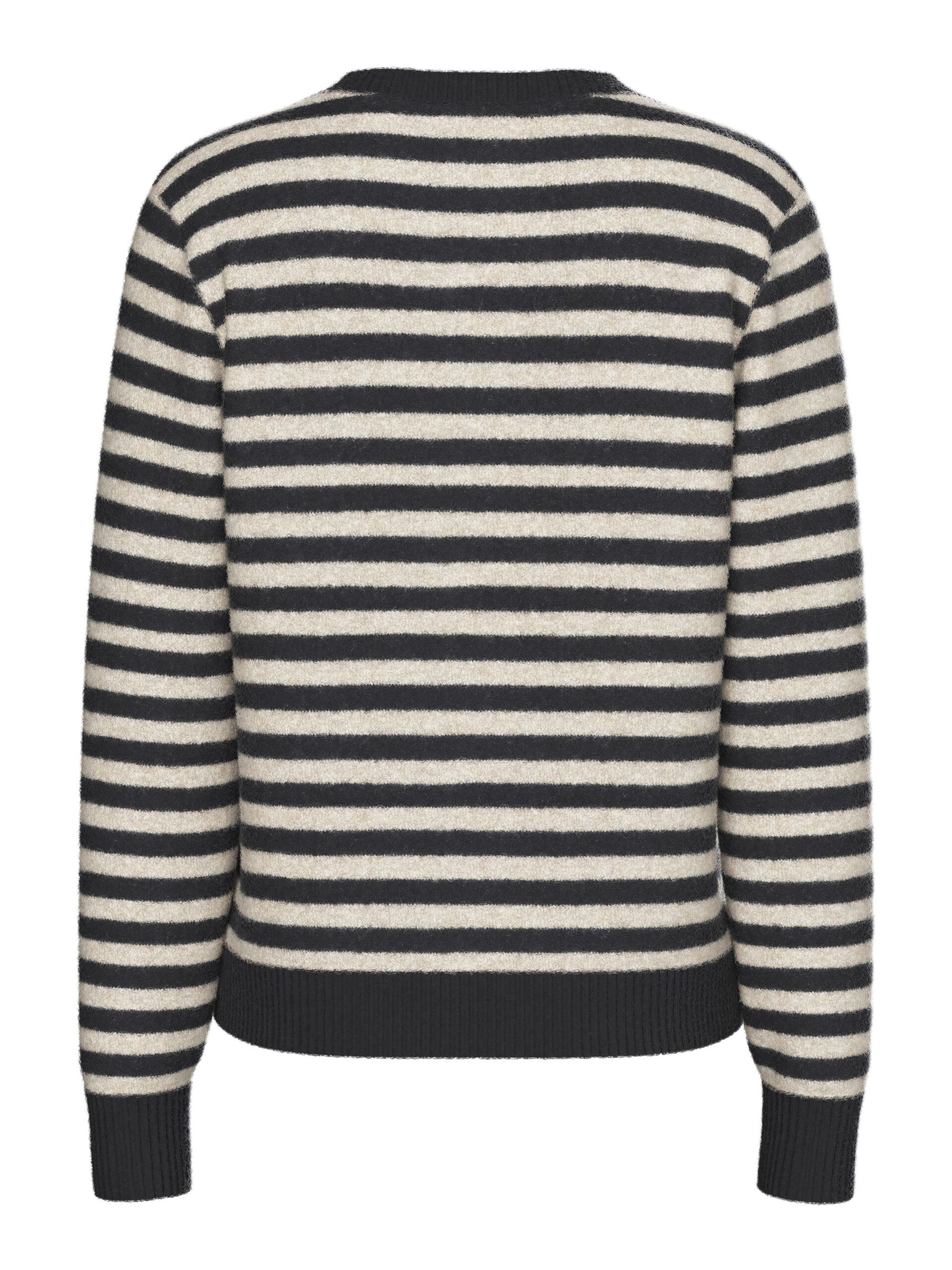 Carousel image - PCMALOU KNITTED CARDIGAN, Black | 6