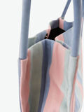 Pieces STRIPED SUEDE SHOPPER BAG, Harbor Gray, highres - 17093882_HarborGray_005.jpg