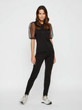 Pieces HIGH WAIST JERSEY LEGGINGS, Black, highres - 17100981_Black_005.jpg