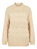 Pieces CABLE-KNIT JUMPER, White Pepper, highres - 17098527_WhitePepper_001.jpg