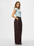 Product image thumbnail 1 PCCARLA HW WIDE-LEG TROUSERS, French Roast