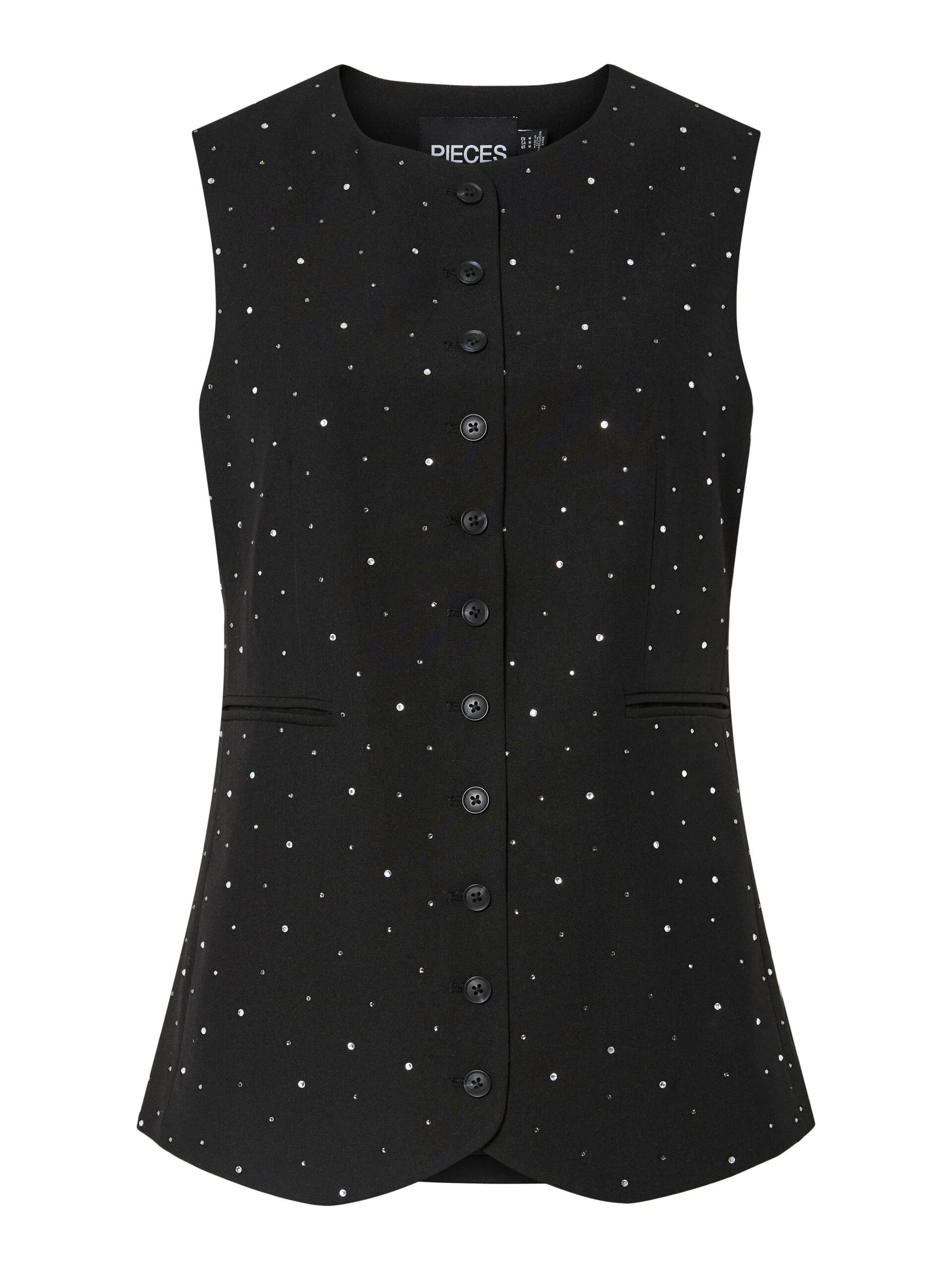 Carousel image - PCMICHELLE GILET, Black | 6