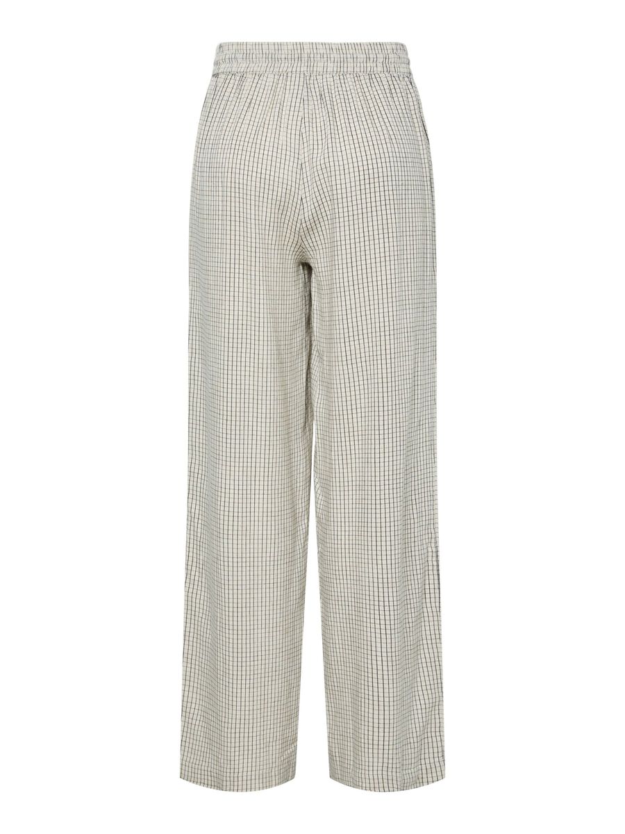 Carousel image - PCPIA LINEN BLEND BREDE BUKSER, Birch | 2