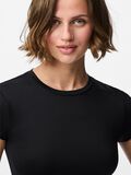 Pieces PCFYLLA NYLON T-SHIRT, Black, highres - 17157916_Black_006.jpg