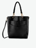 Pieces VERDREHTER RIEMEN SHOPPER, Black, highres - 17105341_Black_001.jpg