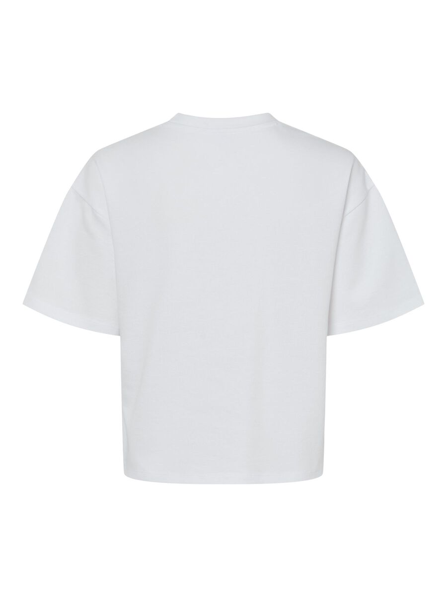 Product carousel image - PCSKYLAR FITTED T-SHIRT, Bright White | 2