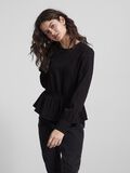 Pieces PCOZAKA LONG SLEEVED TOP, Black, highres - 17125041_Black_007.jpg