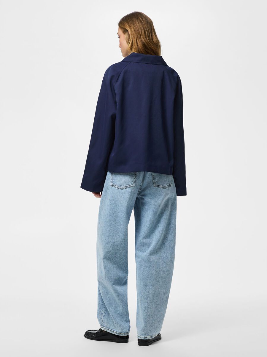 Product carousel image - PCSCARLETT - COURT TRENCH, Maritime Blue | 2