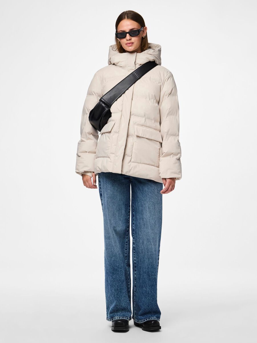 Carousel image - PCNORMA VESTE REMBOURRÉE, Silver Gray | 5