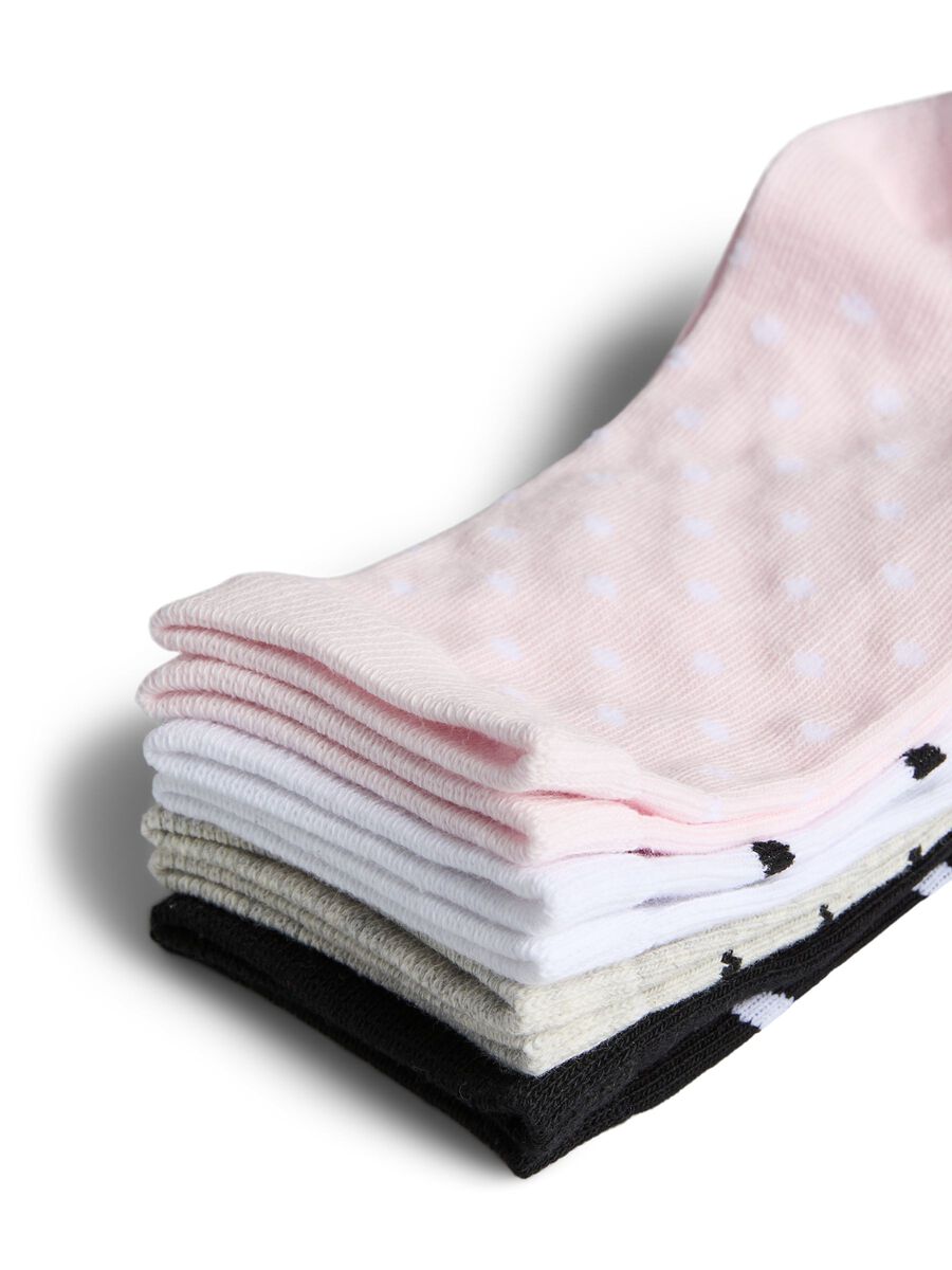 Product carousel image - PCGASMIN MIX 8 PACK SOCKS, Black | 2