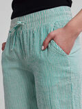 Pieces PCVOSA WIDE-LEG TROUSERS, Simply Green, highres - 17124840_SimplyGreen_954574_006.jpg