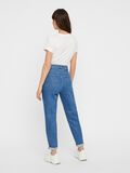 Pieces PCLEAH HW MOM-JEANS, Medium Blue Denim, highres - 17101315_MediumBlueDenim_004.jpg