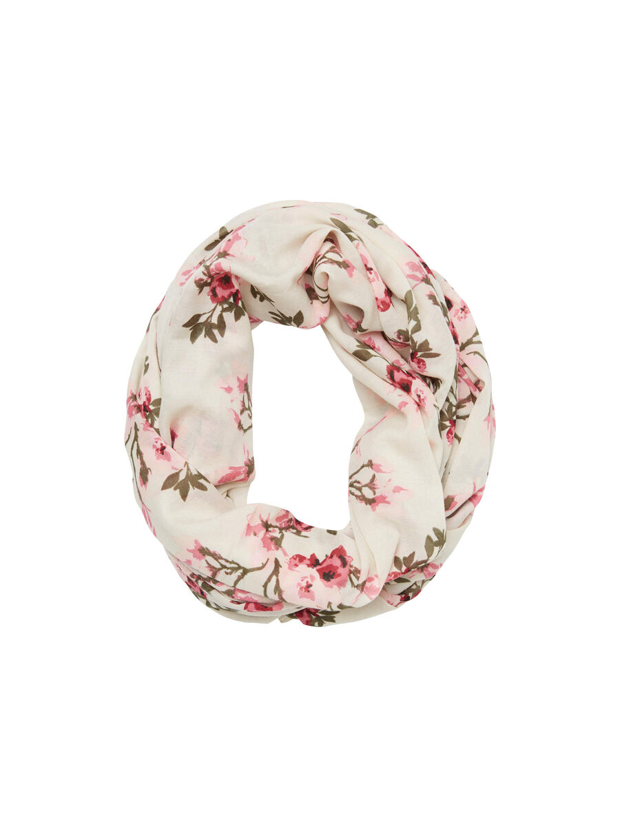 Pieces PCLIVA TUBE SCARF, Almond Milk, highres - 17093204_AlmondMilk_001.jpg