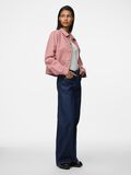 Pieces PCBILLO STRIPED DENIM JACKET, Chili Oil, highres - 17157739_ChiliOil_1183632_005.jpg