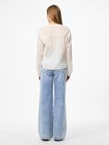 Product image thumbnail - PCFIKENNA BLOUSE, Cloud Dancer | 2