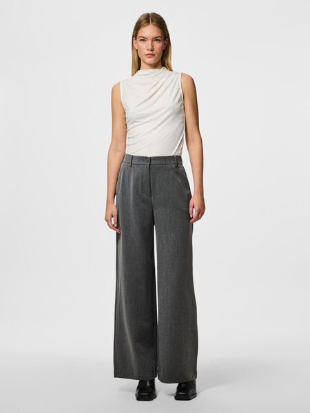 Pieces PCKAMIL WIDE-LEG TROUSERS, Dark Grey Melange, highres - 17155335_DarkGreyMelange_005.jpg
