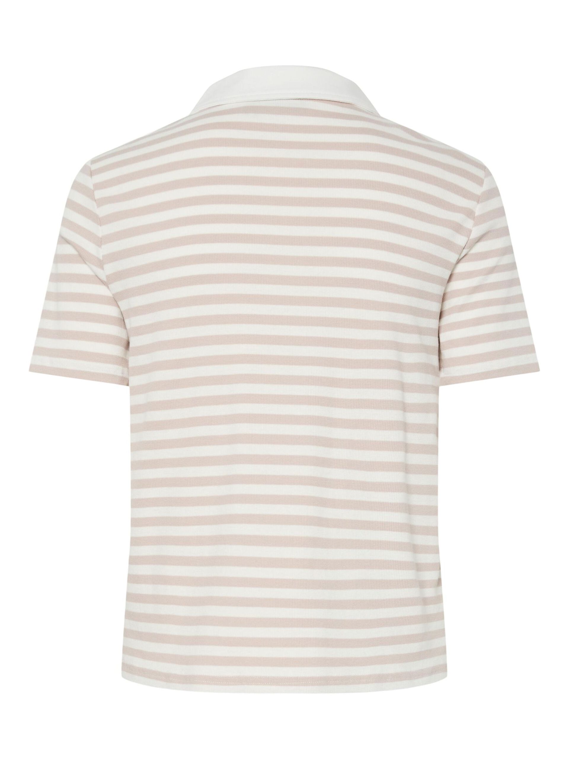 Carousel image - PCDONNA RIB POLO TOP, Silver Gray | 7