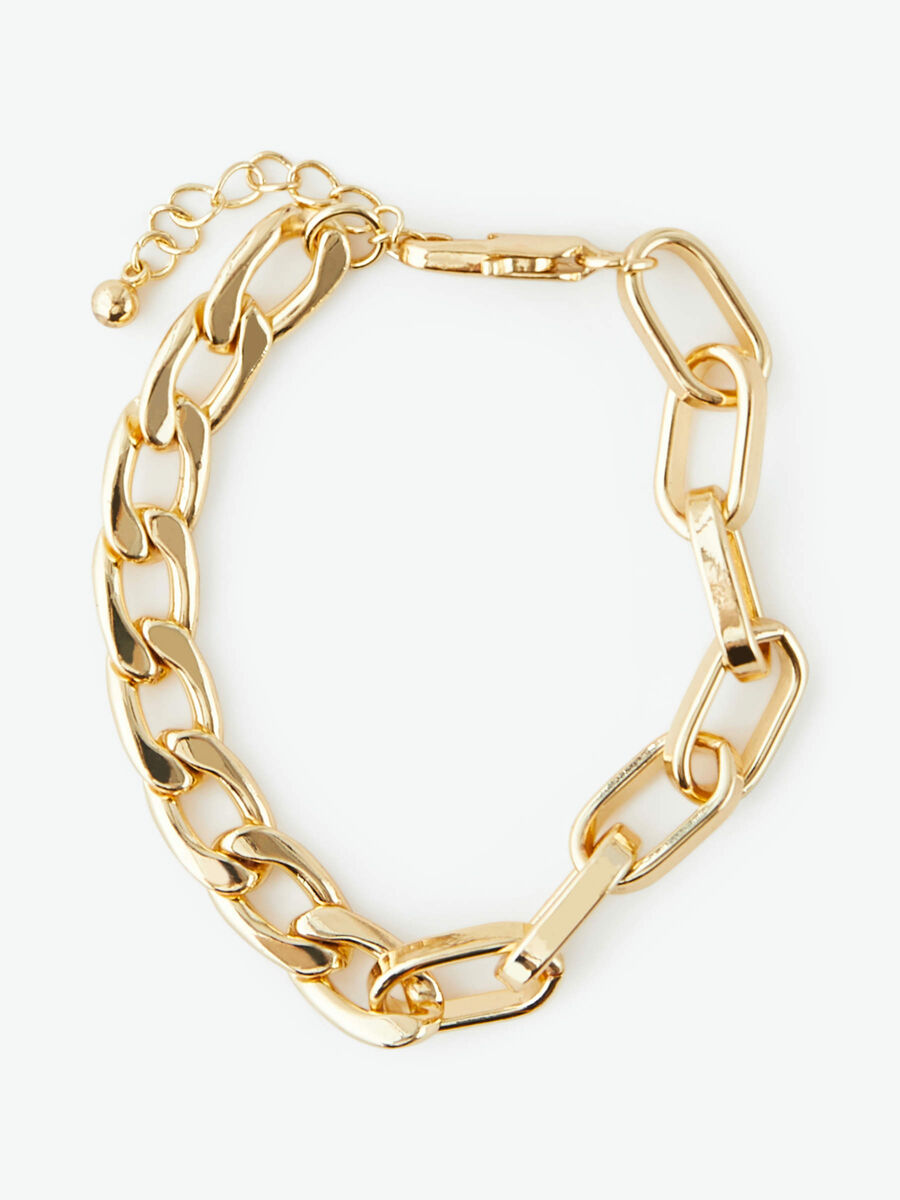 Pieces KÆDE ARMBÅND, Gold Colour, highres - 17105986_GoldColour_001.jpg