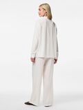 Product image thumbnail - PCPIA LINNENMIX WIDE LEG BROEK, Bright White | 2