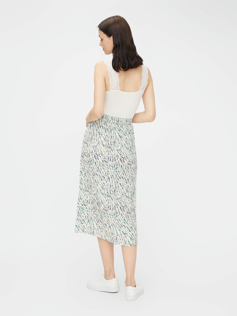 Pieces PRINTED MIDI SKIRT, Whitecap Gray, highres - 17104704_WhitecapGray_769438_004.jpg