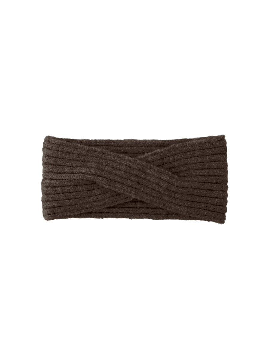 Pieces PCJESLIN EAR WARMERS, Chicory Coffee, highres - 17126884_ChicoryCoffee_001.jpg