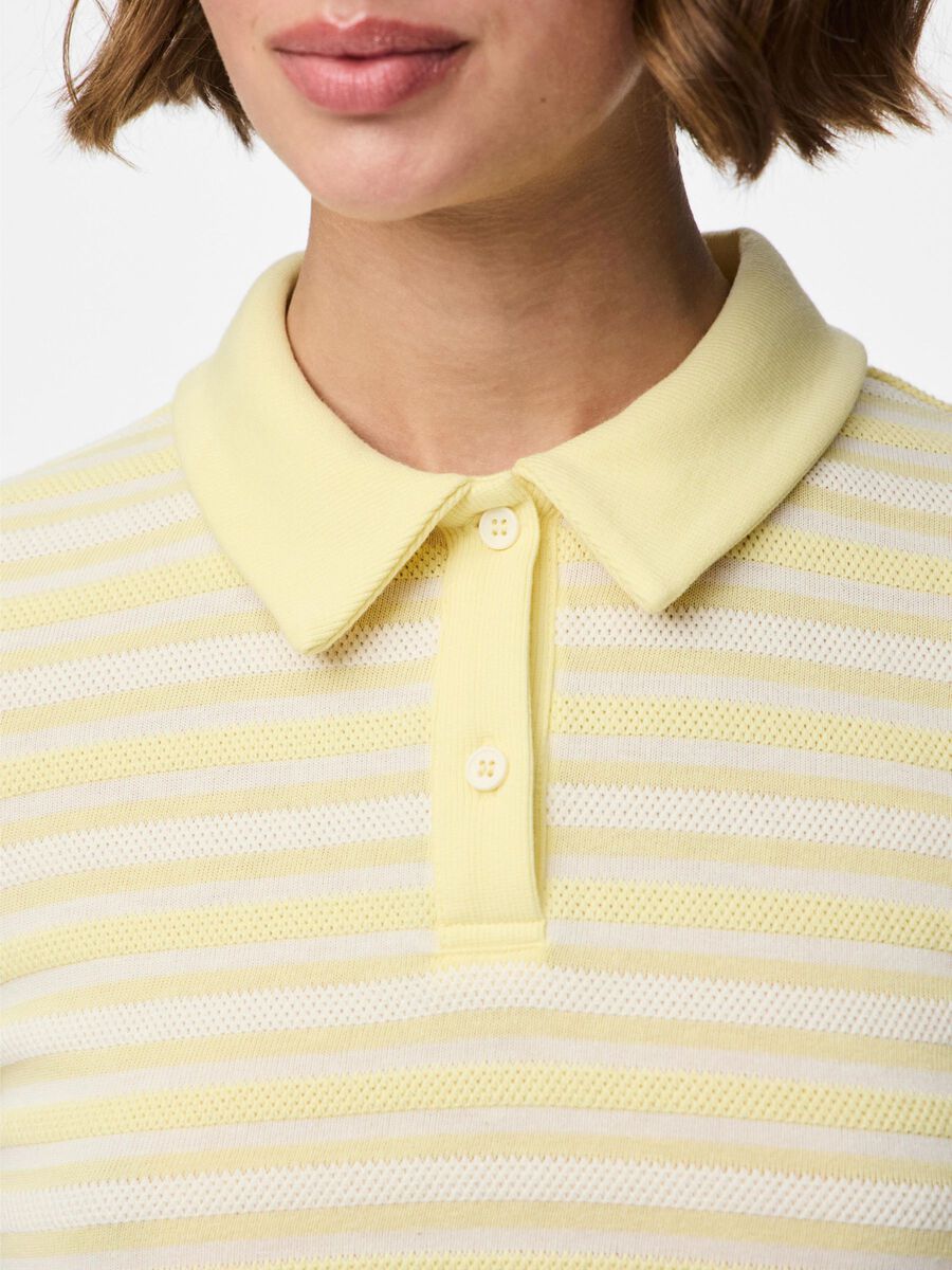 Carousel image - PCJESSIE POLO SHIRT, French Vanilla | 4