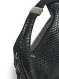 Product image thumbnail - PCBELINE BRAIDED  CROSSBODY BAG, Black | 6