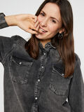 Pieces OVERSIZED DENIM SHIRT, Black Denim, highres - 17102183_BlackDenim_006.jpg