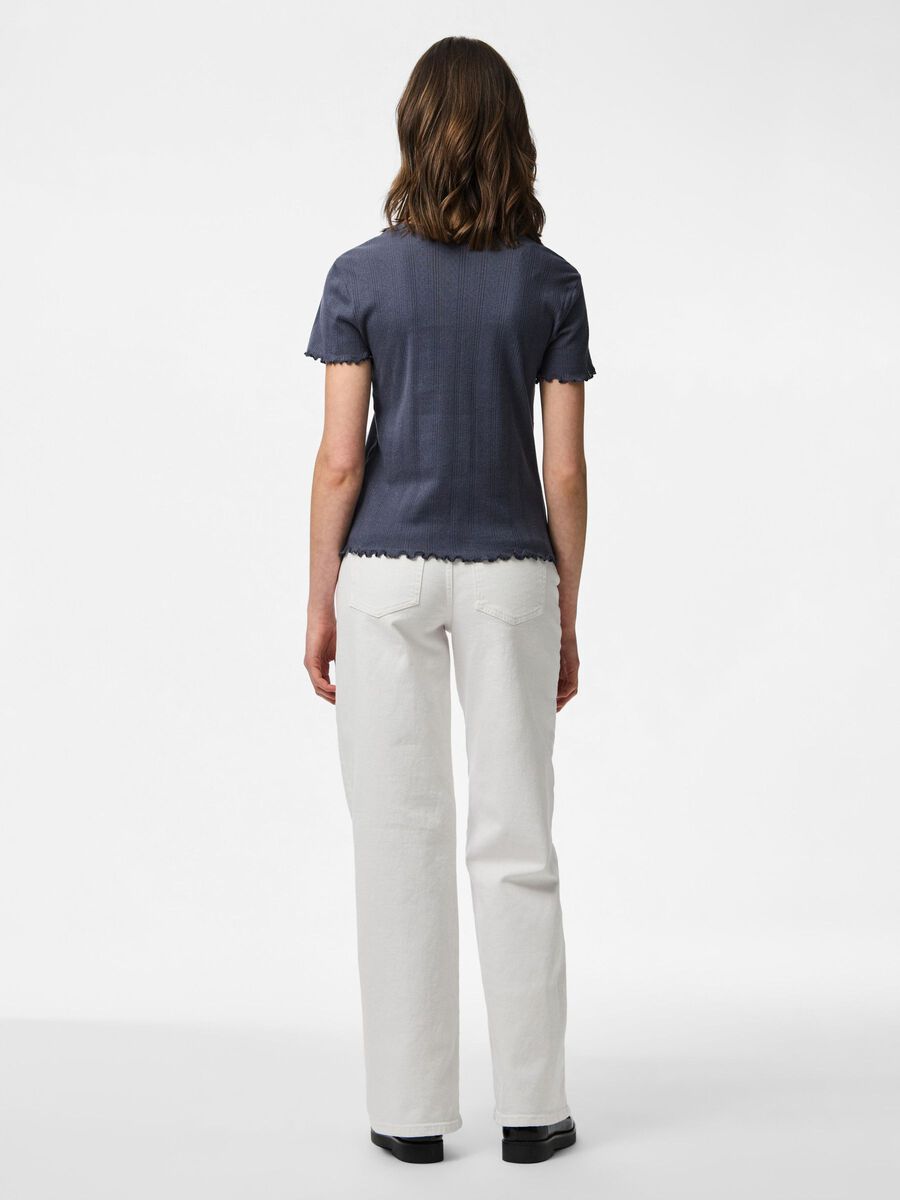 Pieces PCMARIE POINTELLE T-SHIRT, Ombre Blue, highres - 17152053_OmbreBlue_004.jpg
