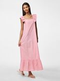 Pieces PCAPIA MIDI KLEID AUS LEINENGEMISCH, Pink Lemonade, highres - 17155310_PinkLemonade_1161544_007.jpg