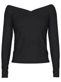 Pieces PCMALIVA LONG SLEEVED TOP, Black, highres - 17103018_Black_001.jpg