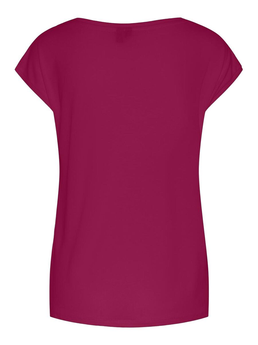 Pieces PCKAMALA T-SHIRT, Cerise, highres - 17095260_Cerise_002.jpg
