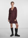 Pieces PCELLEN KNITTED DRESS, Tawny Port, highres - 17140738_TawnyPort_005.jpg